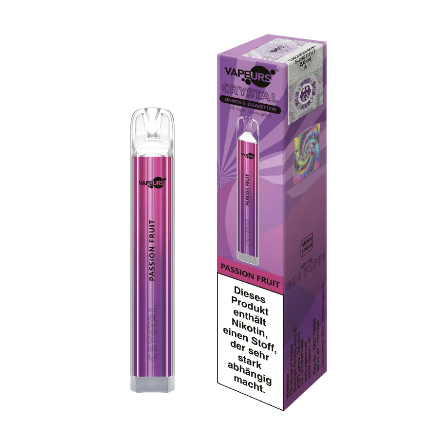 Vapeurs Crystal - Passion Fruit
