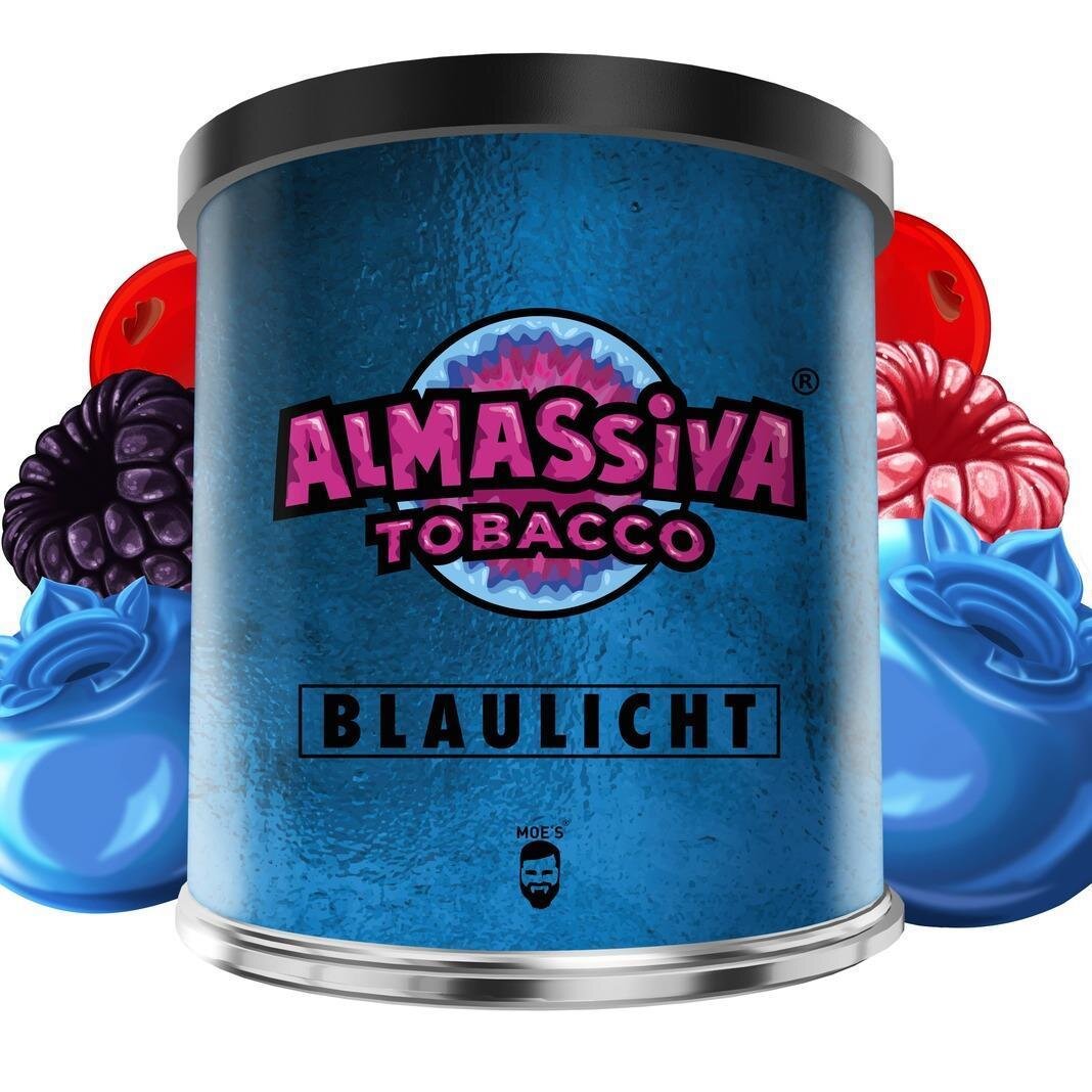 Al Massiva Shisha Tabak 200g - Blaulicht