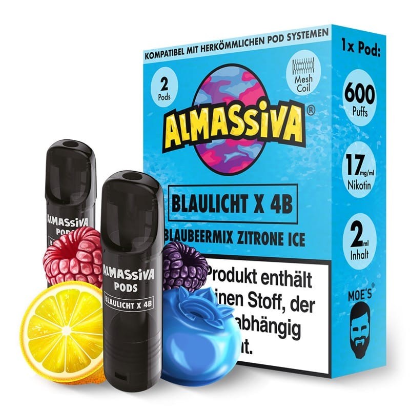 Al Massiva Pods 2Stk - Blaulicht X 4B