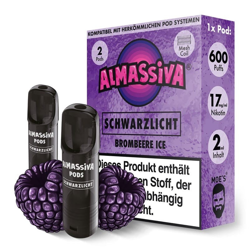 Al Massiva Pods 2Stk - Schwarzlicht