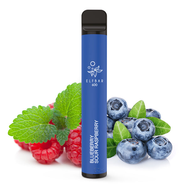 ELFBAR 600 - Bluebbery Sour Raspberry