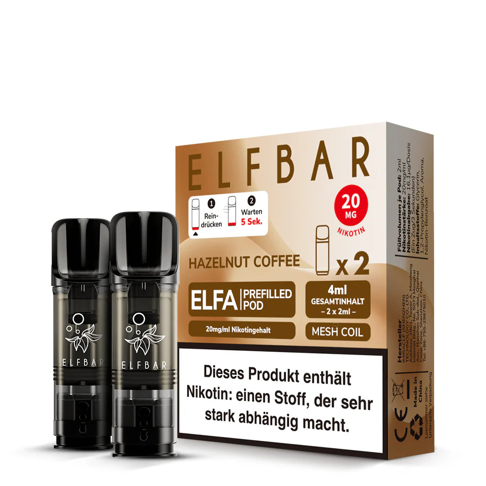 ELFBAR ELFA Pods 2Stk - Hazelnut Coffee