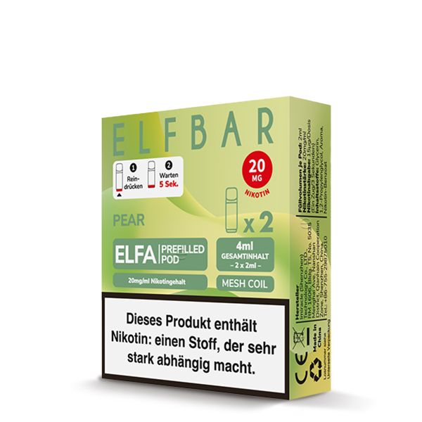 ELFBAR ELFA Pods 2Stk - Pear