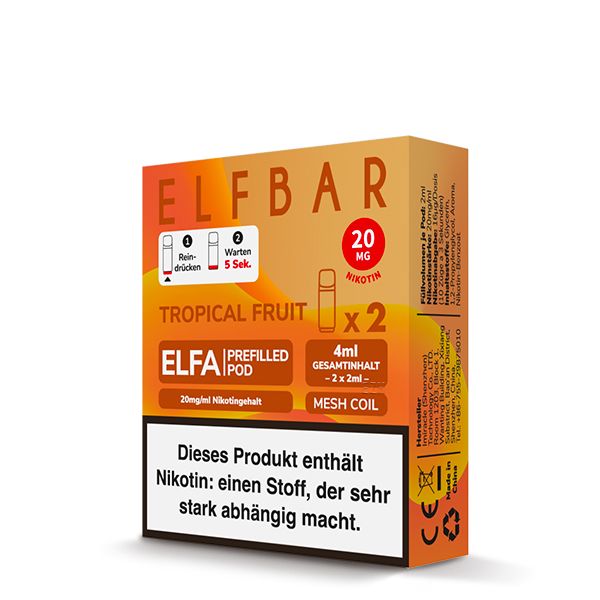 ELFBAR ELFA Pods 2Stk - Tropical Fruit