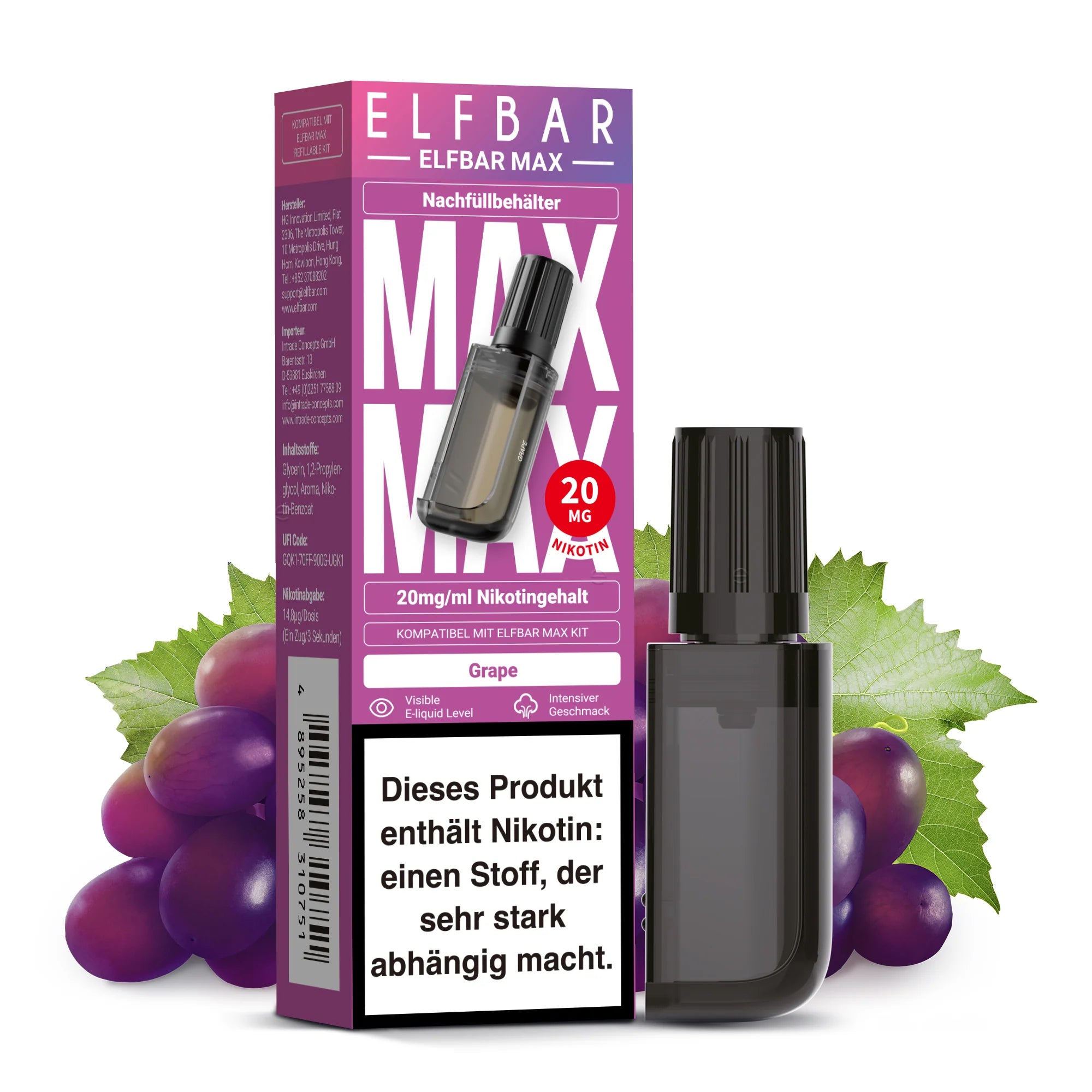 ELFBAR MAX Pod - Grape