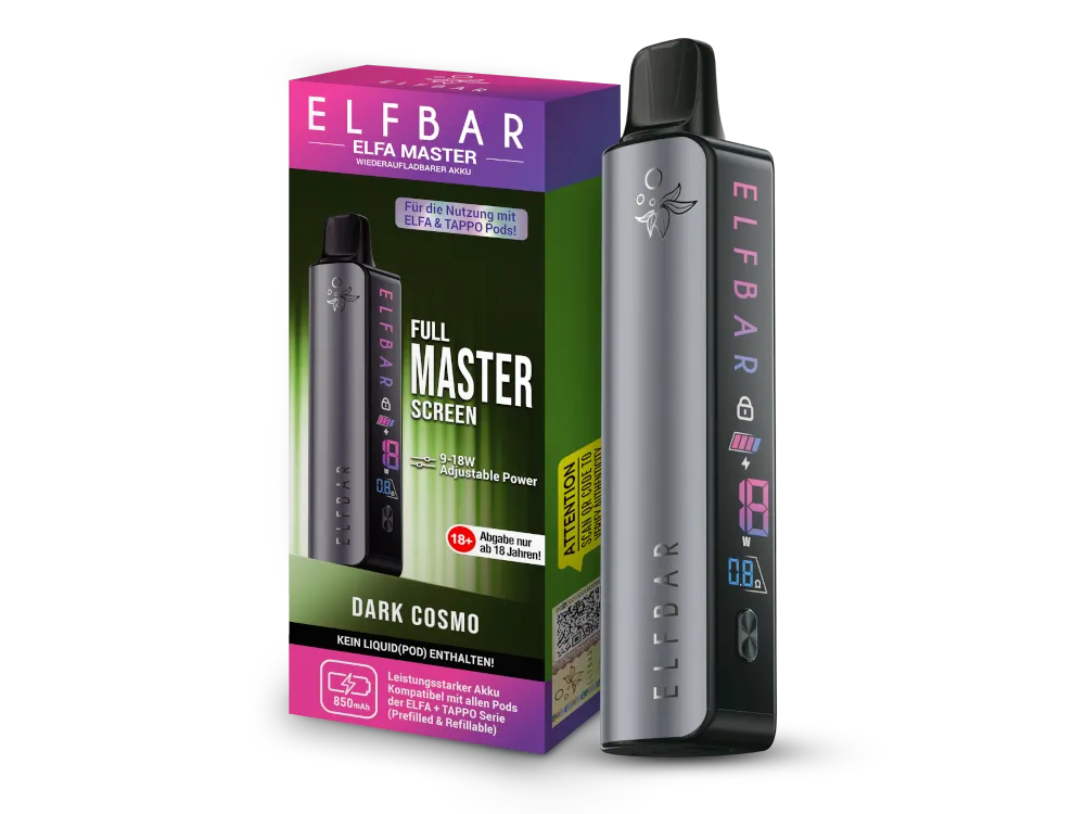 Elfbar Elfa Master Akkuträger in Dark Cosmo