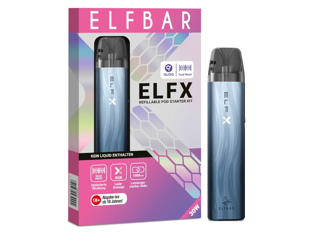 ELFBAR ELFX Pod Kit - Blau