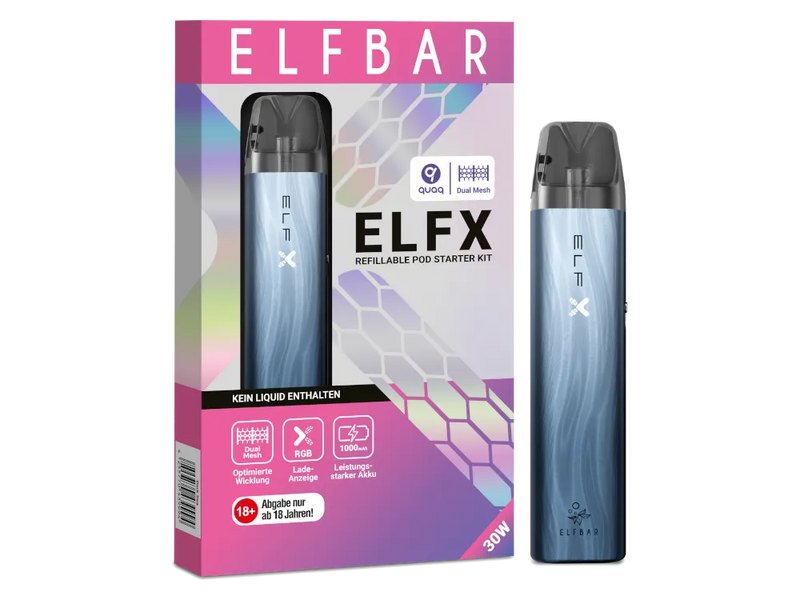 Elfbar ELFX Pod Kit in Blau