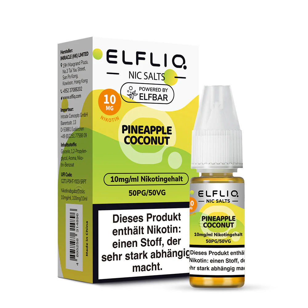 ELFBAR ELFLIQ - Pineapple Coconut