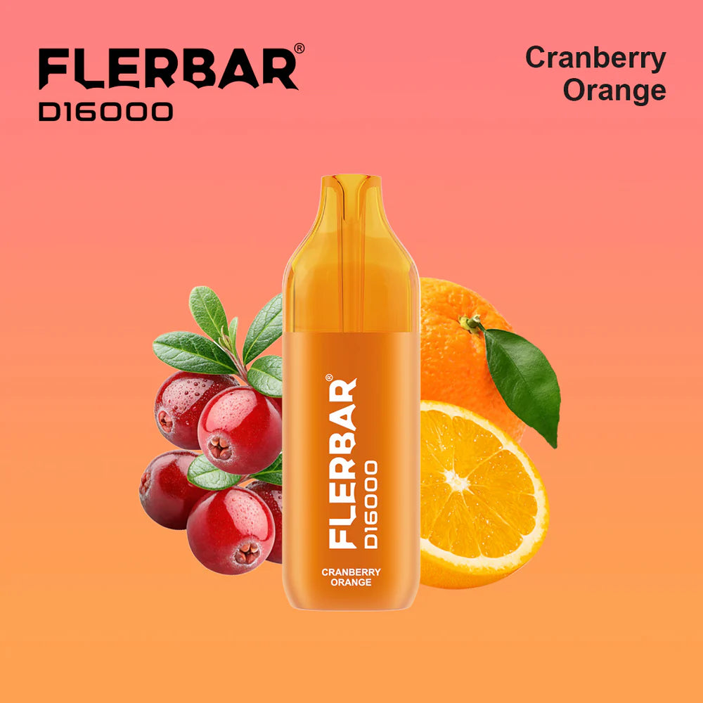 Flerbar D16000 - Cranberry Orange