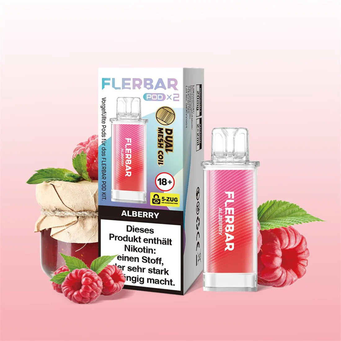 Flerbar Pod 2Stk - Alberry