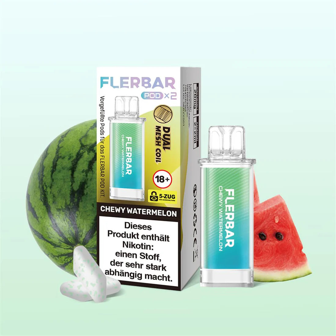 Flerbar Pods 2Stk - Chewy Watermelon