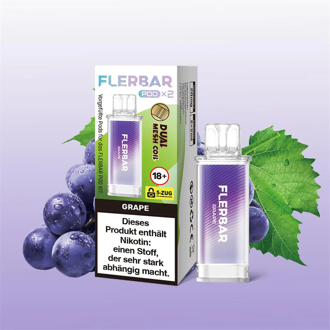 Flerbar Pod 2Stk - Grape