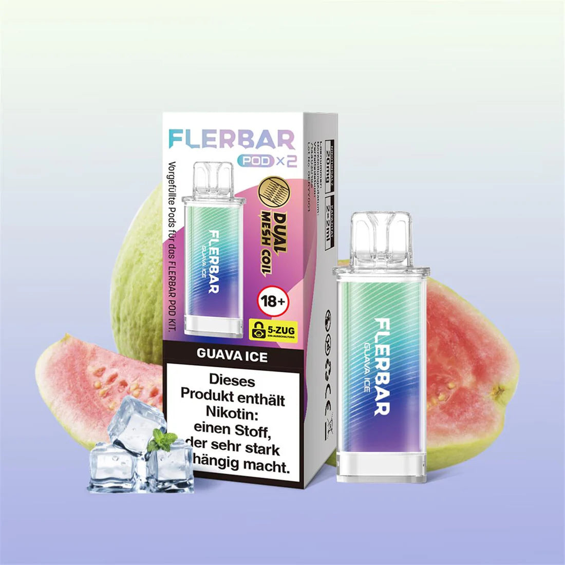 Flerbar Pod 2Stk - Guava Ice