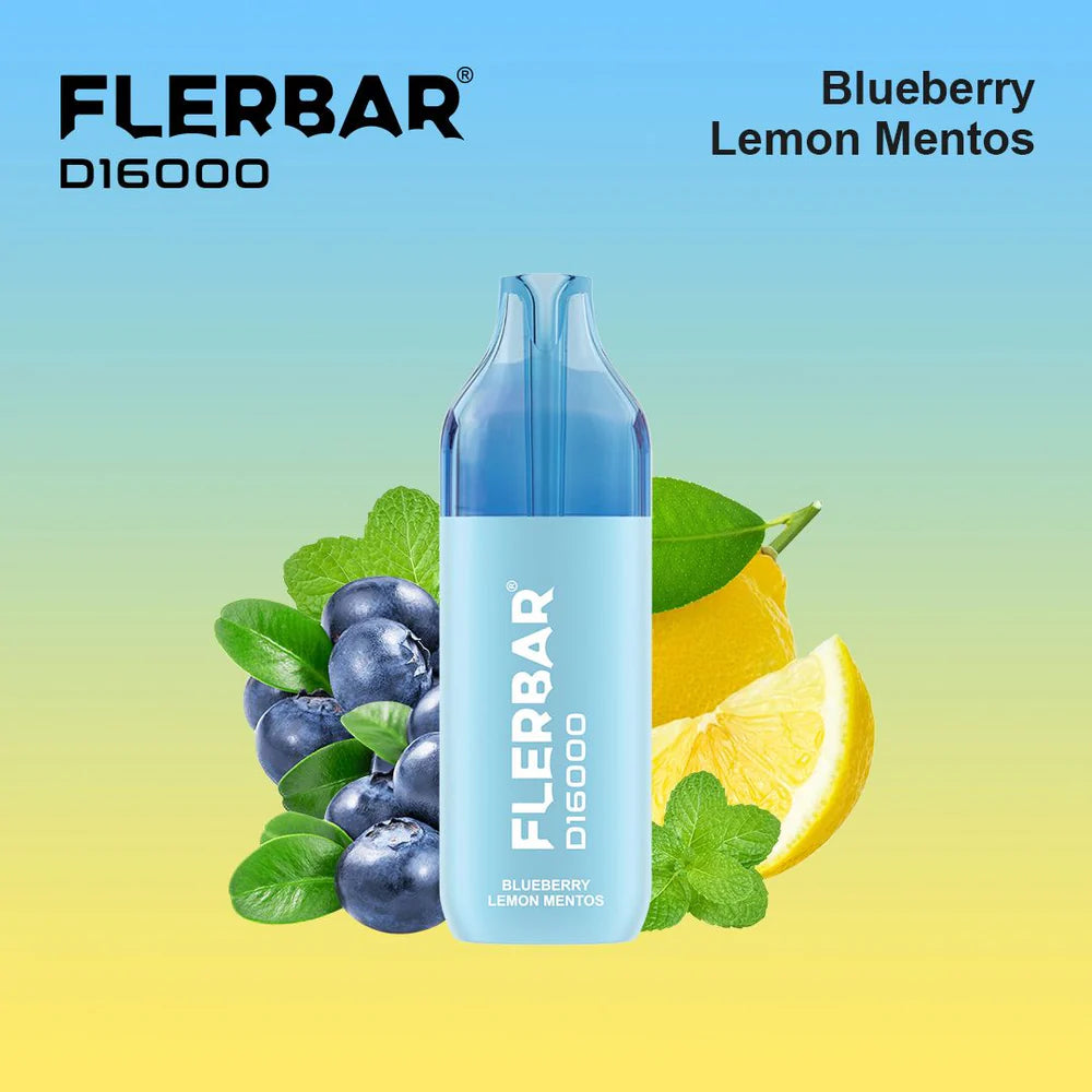 Flerbar D16000 - Blueberry Lemon Mintos