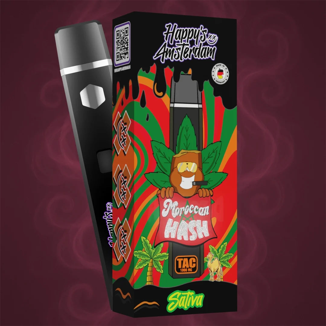 Moroccan Hash Vape Sativa HHC Alternative für Kenner legal bestellen