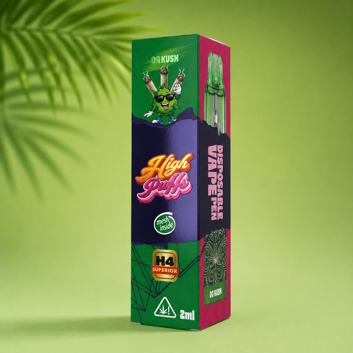 High Puffs H4 2ml OG Kush