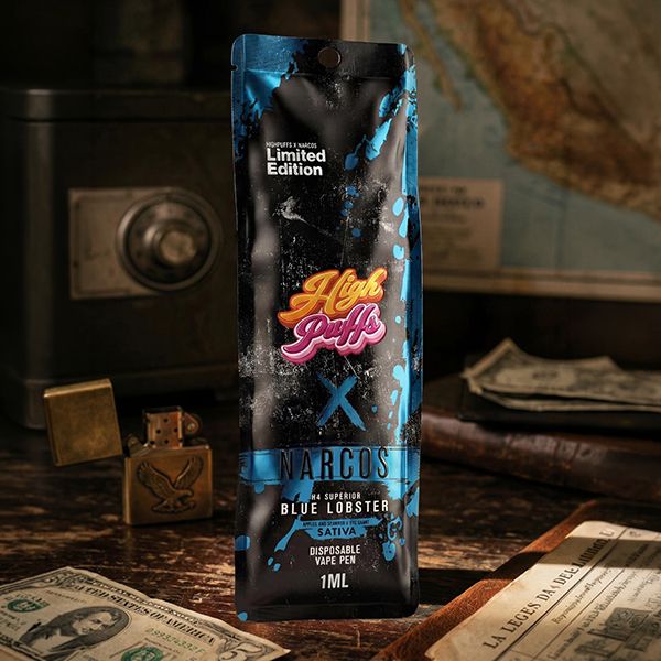 High Puffs H4 Narcos Blue Lobster Vape 1ml