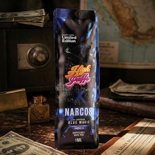 High Puffs H4 Narcos Blue Magic Vape 1ml