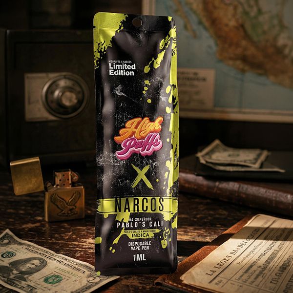 High Puffs H4 Narcos Pablo’s Cali Vape 1ml