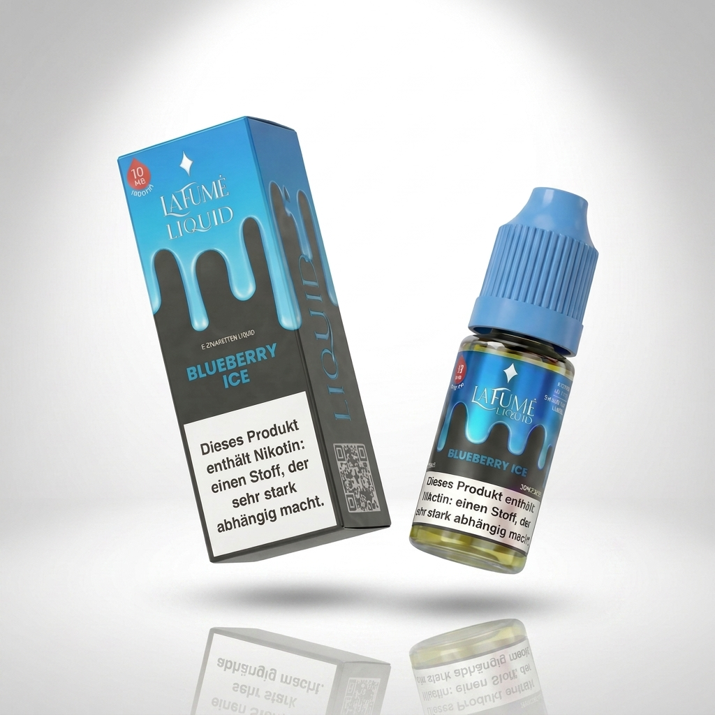 Lafume Liquid Blueberry Ice 10 mg – Nikotinsalz E-Liquid kaufen bei The House Of Smoke