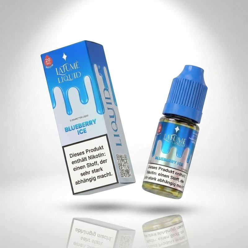 La Fume Liquid Blueberry Ice 20 mg – Nikotinsalz E-Liquid kaufen bei The House Of Smoke