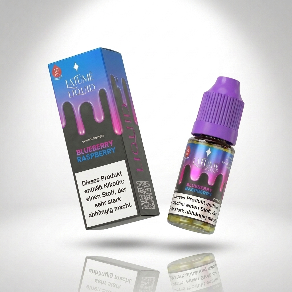 Lafume Liquid Blueberry Raspberry 10 mg – Nikotinsalz E-Liquid kaufen bei The House Of Smoke