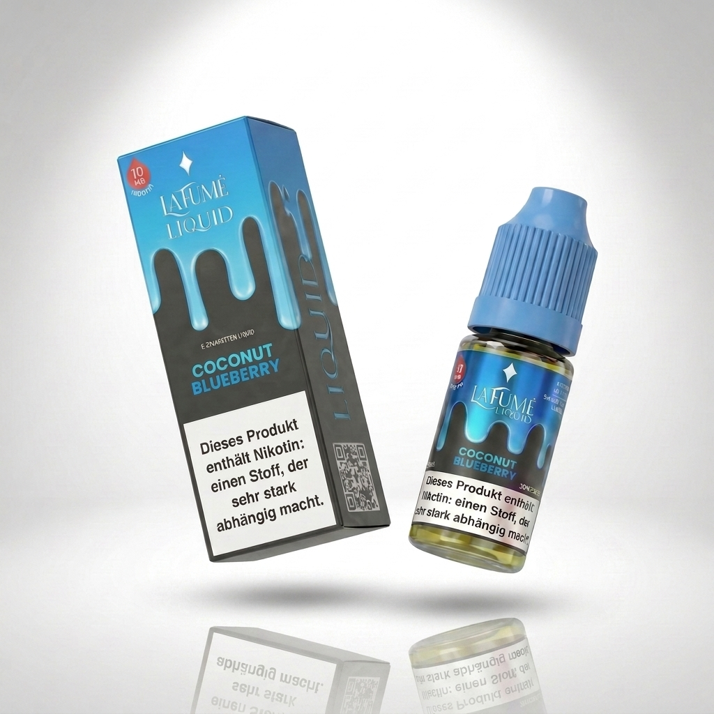 Lafume Liquid Coconut Blueberry 10 mg – Nikotinsalz E-Liquid kaufen bei The House Of Smoke