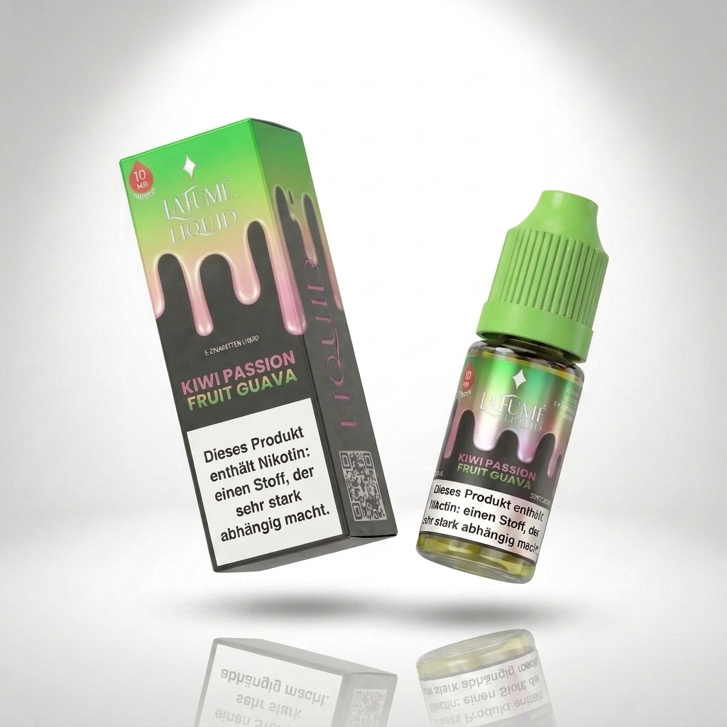 Lafume Liquid Kiwi Passionfruit Guava 10 mg – Nikotinsalz E-Liquid kaufen bei The House Of Smoke