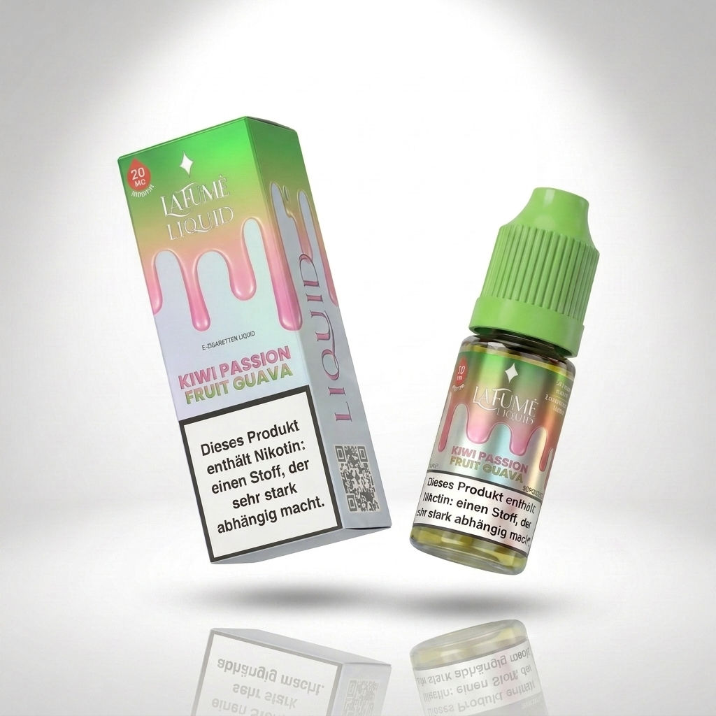 Lafume Liquid Kiwi Passionfruit Guava 20 mg – Nikotinsalz E-Liquid kaufen bei The House Of Smoke