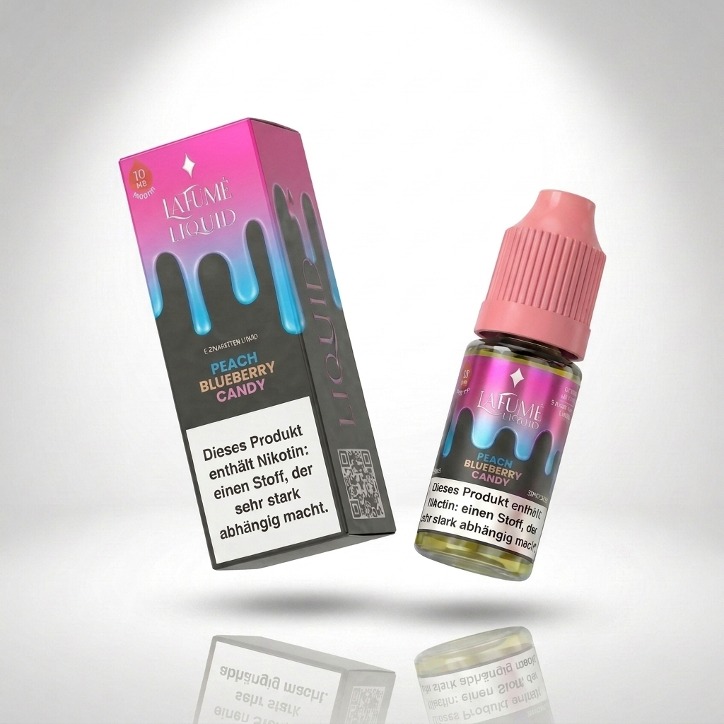 Lafume Liquid Peach Blueberry Candy 10 mg – Nikotinsalz E-Liquid kaufen bei The House Of Smoke