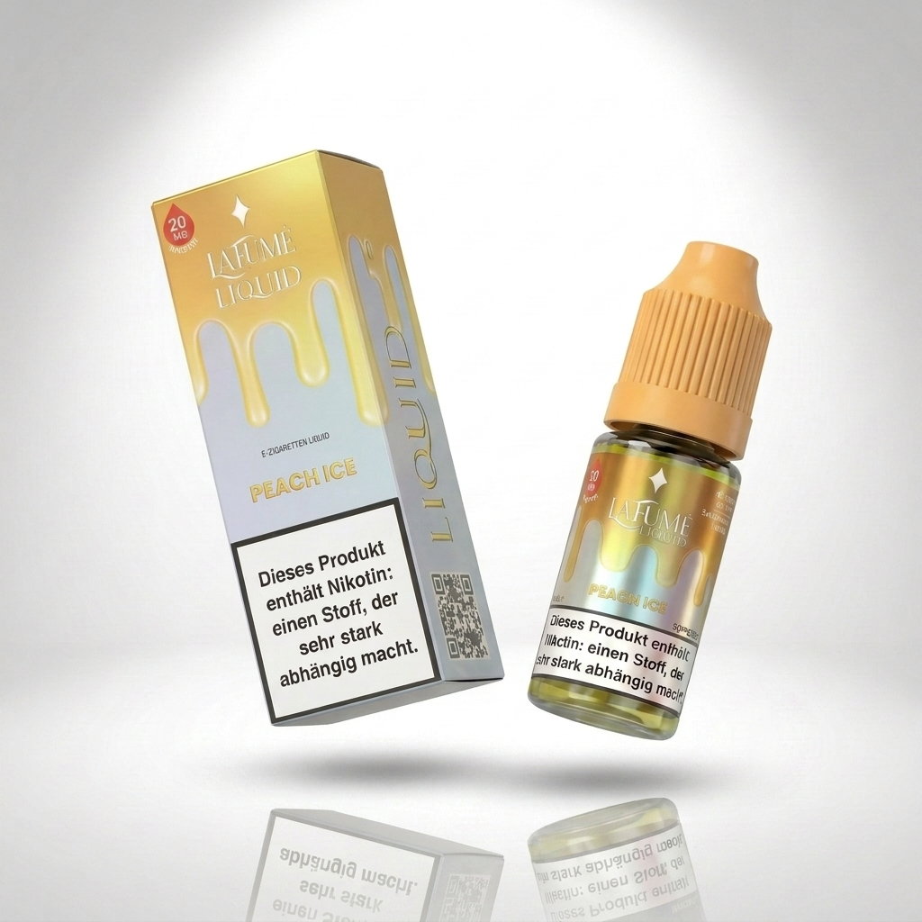 Lafume Liquid Peach Ice 20 mg – Nikotinsalz E-Liquid kaufen bei The House Of Smoke