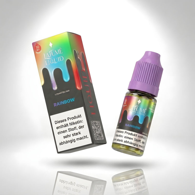 La Fume Liquid Rainbow, 10-ml-Flasche mit Umkarton, 10 mg/ml Nikotinsalz