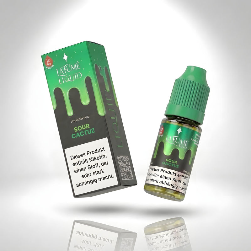 La Fume Liquid Sour Cactuz, 10-ml-Flasche mit Umkarton, 10 mg/ml Nikotinsalz