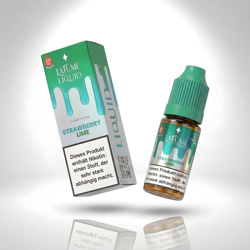 La Fume Liquid Strawberry Lime, 10-ml-Flasche mit Umkarton, 20 mg/ml Nikotinsalz