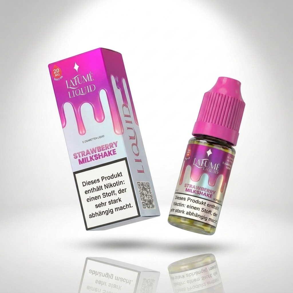 Lafume Liquid Strawberry Milkshake 20 mg – Nikotinsalz E-Liquid kaufen bei The House Of Smoke