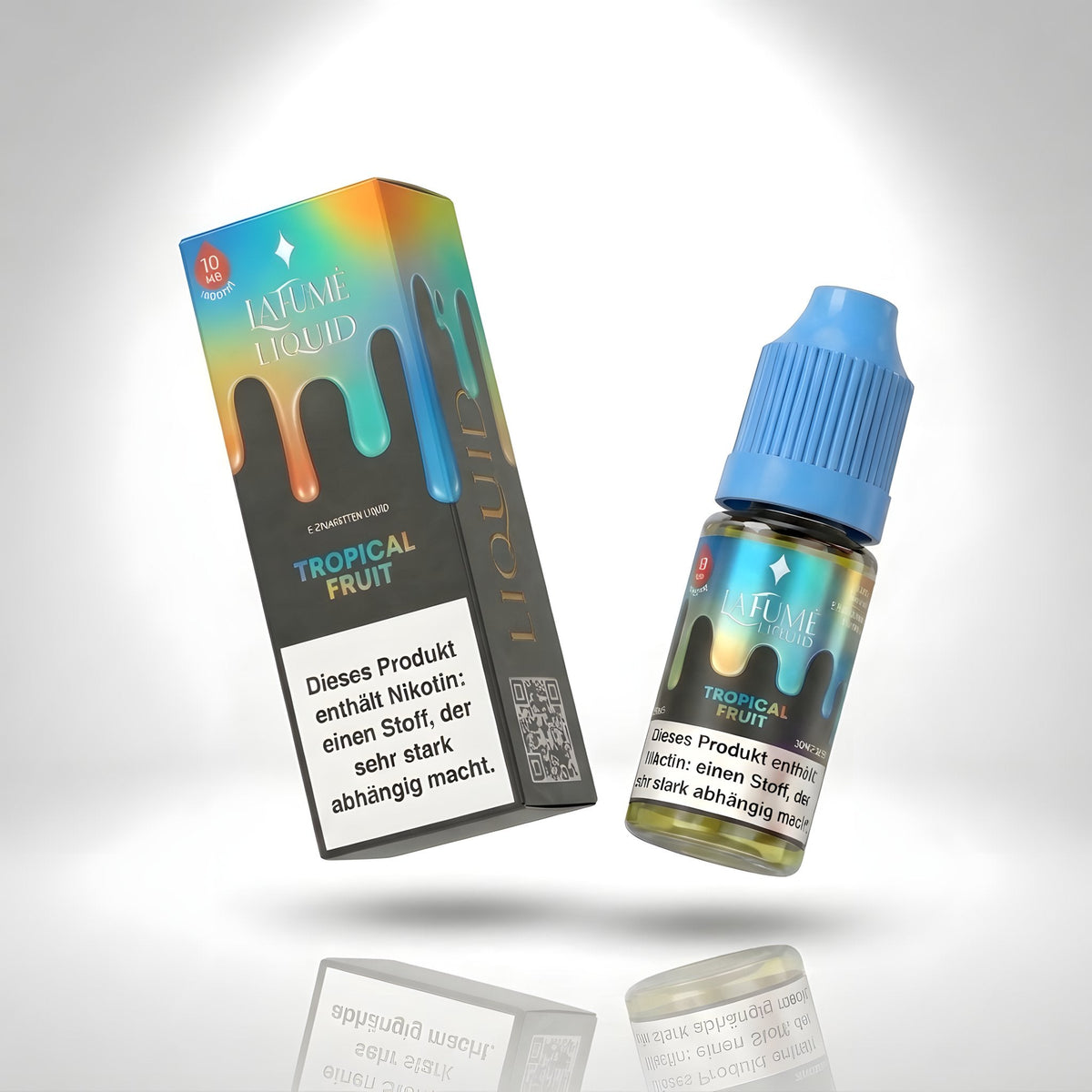La Fume Liquid Tropical Fruit, 10-ml-Flasche mit Umkarton, 10 mg/ml Nikotinsalz