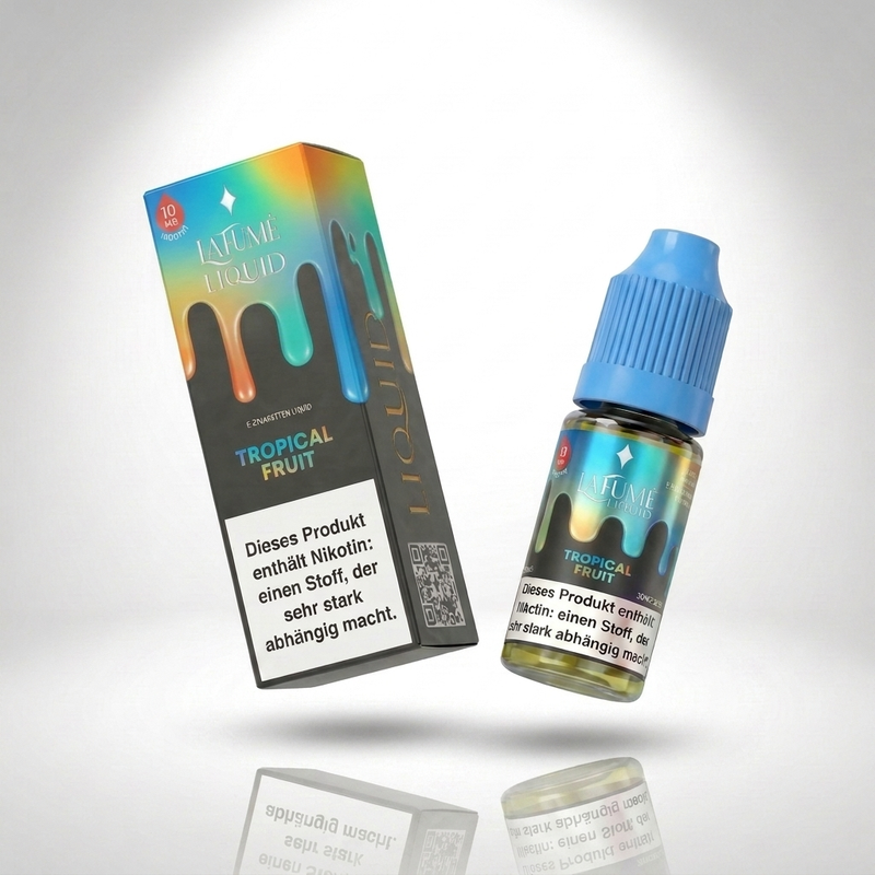 La Fume Liquid Tropical Fruit 10 mg – Nikotinsalz E-Liquid kaufen bei The House Of Smoke