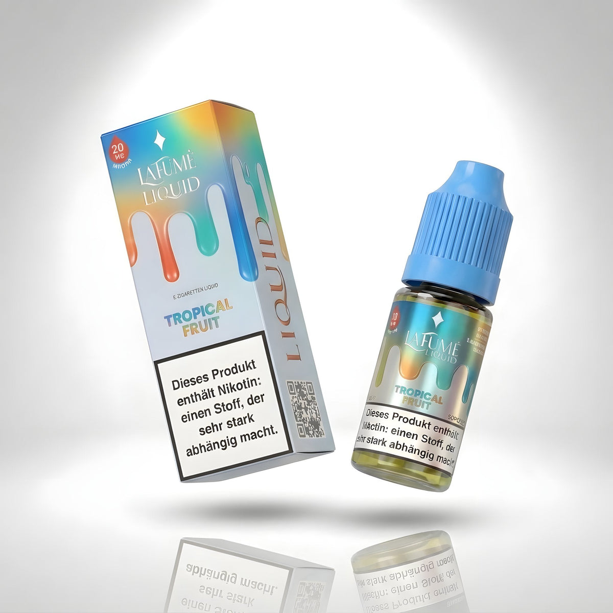 La Fume Liquid Tropical Fruit, 10-ml-Flasche mit Umkarton, 20 mg/ml Nikotinsalz