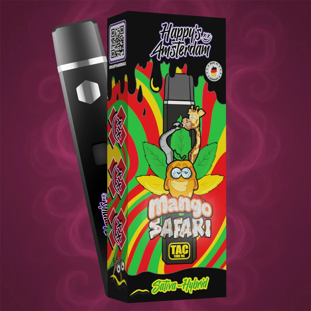 Mango Safari Hybrid Vape als süße HHC Alternative ohne Nikotin