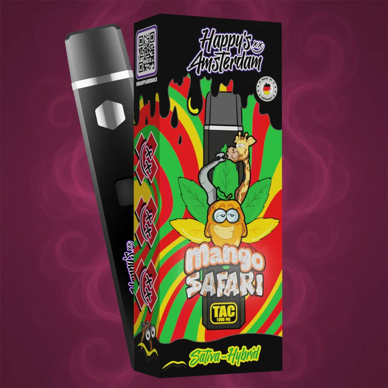 Mango Safari Hybrid Vape als süße HHC Alternative ohne Nikotin