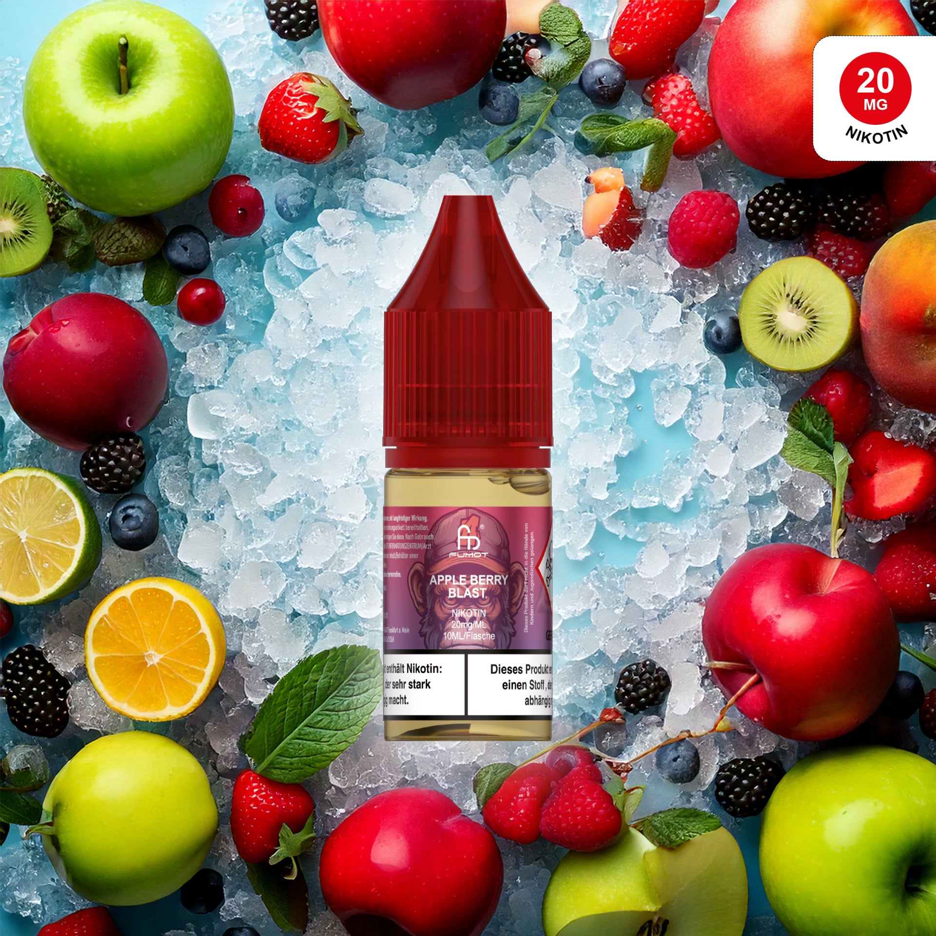 RandM Liquid Apple Berry Blast 20mg – E-Liquid kaufen bei The House Of Smoke