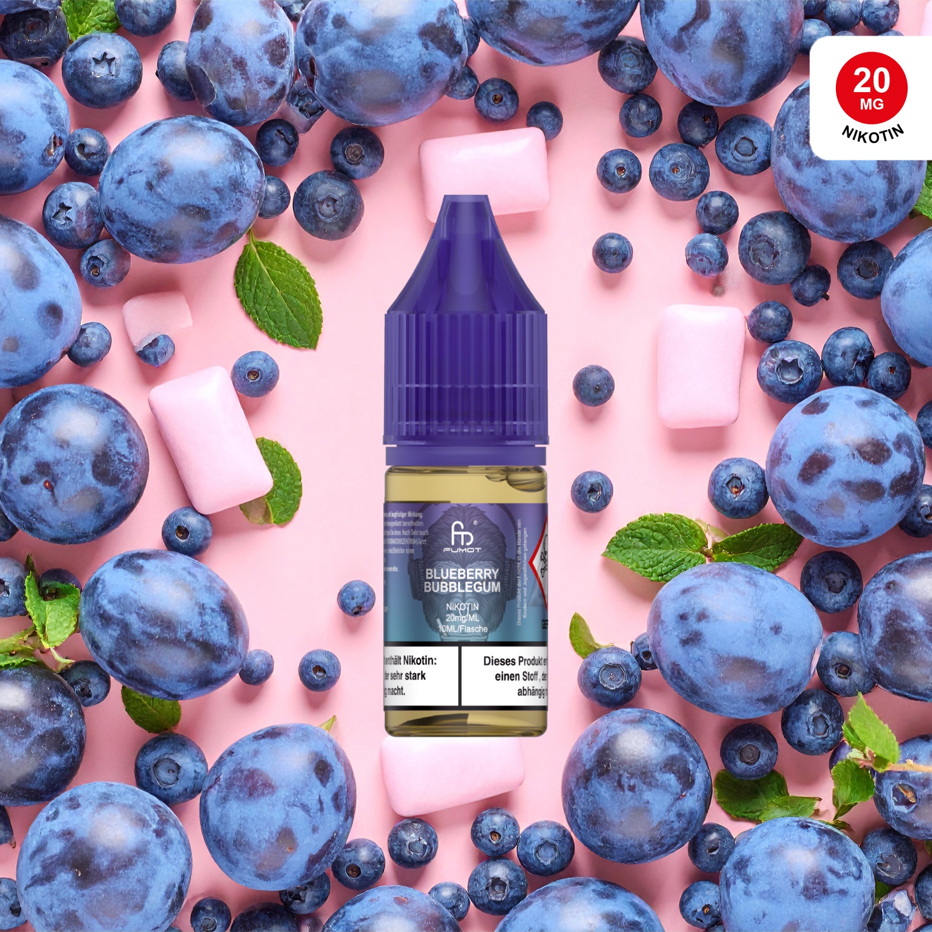 RandM Liquid Blueberry Bubblegum 20mg – E-Liquid kaufen bei The House Of Smoke