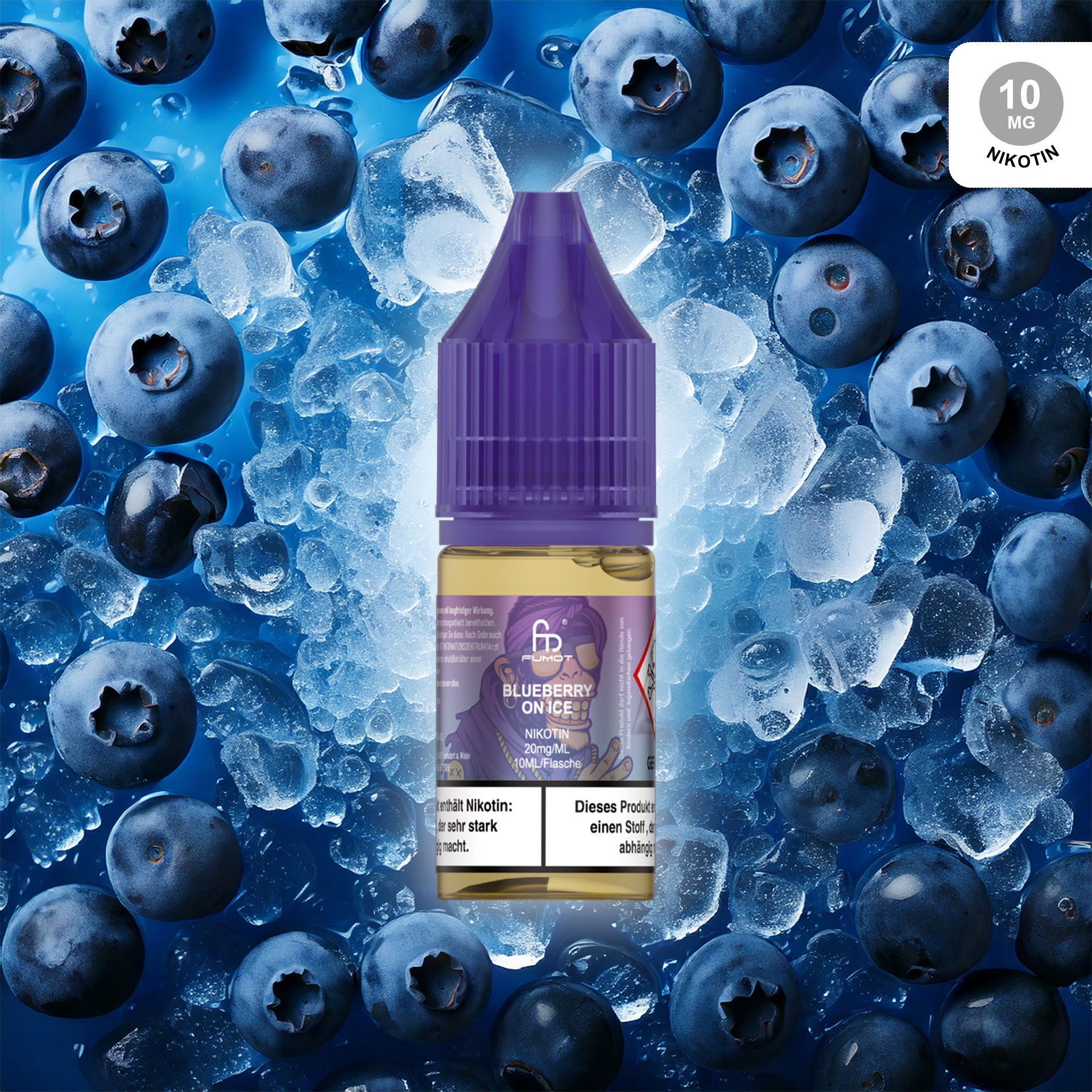 RandM Tornado Liquid Blueberry On Ice 10 mg – Nikotinsalz E-Liquid kaufen bei The House Of Smoke