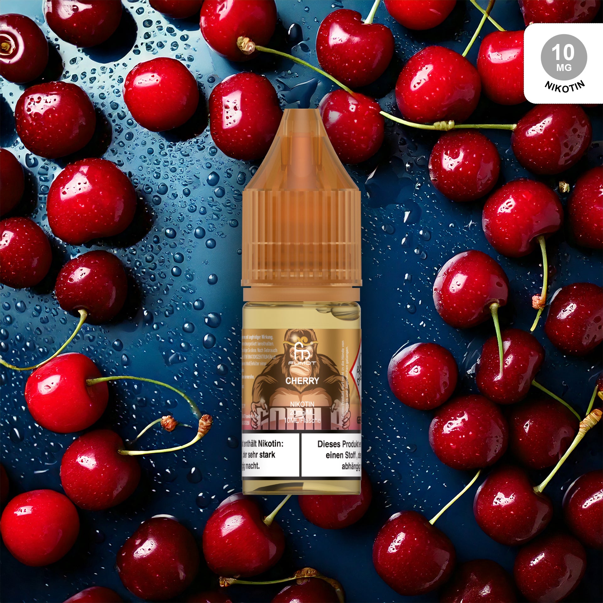 RandM Tornado Liquid Cherry 10 mg – Nikotinsalz E-Liquid kaufen bei The House Of Smoke
