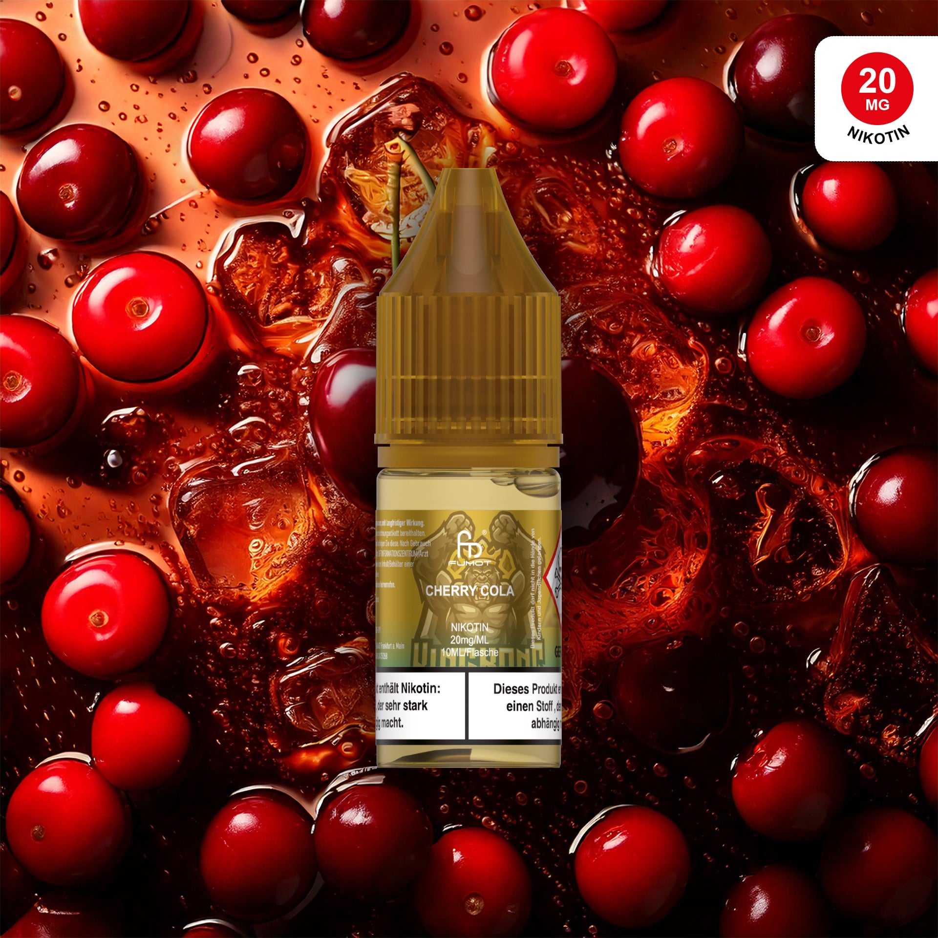 RandM Tornado Liquid Cherry Cola 20 mg – Nikotinsalz E-Liquid kaufen bei The House Of Smoke
