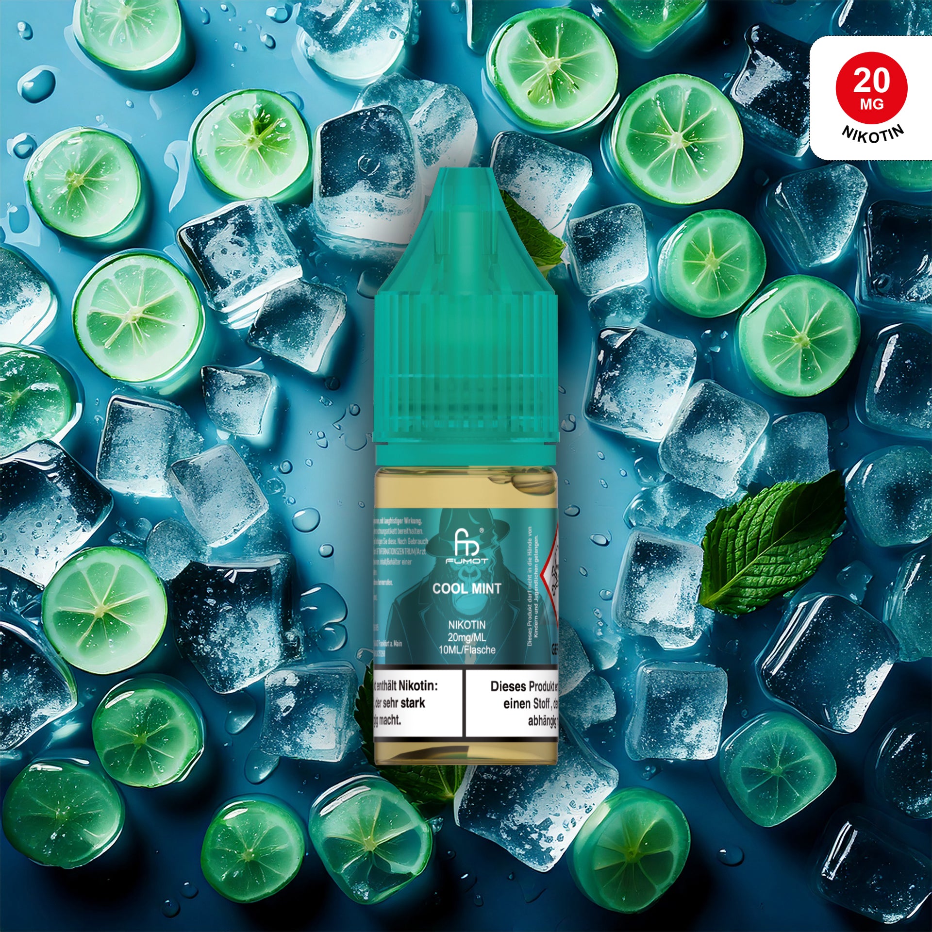 RandM Tornado Liquid Cool Mint 20 mg – Nikotinsalz E-Liquid kaufen bei The House Of Smoke