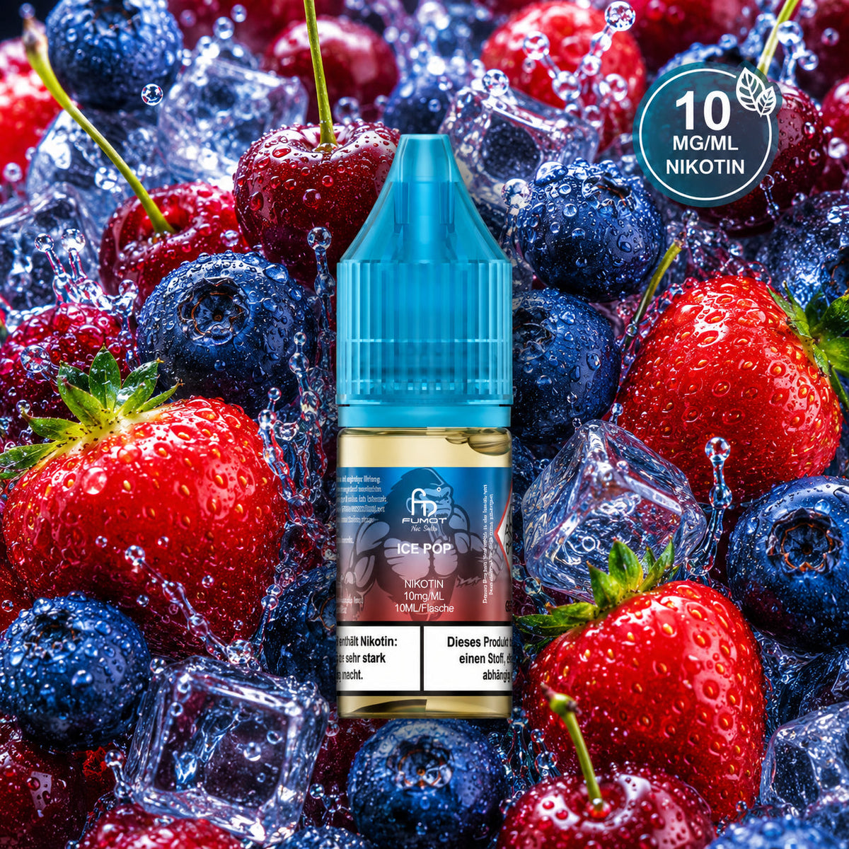 RandM Tornado Liquid Ice Pop 10 mg – Nikotinsalz E-Liquid kaufen bei The House Of Smoke