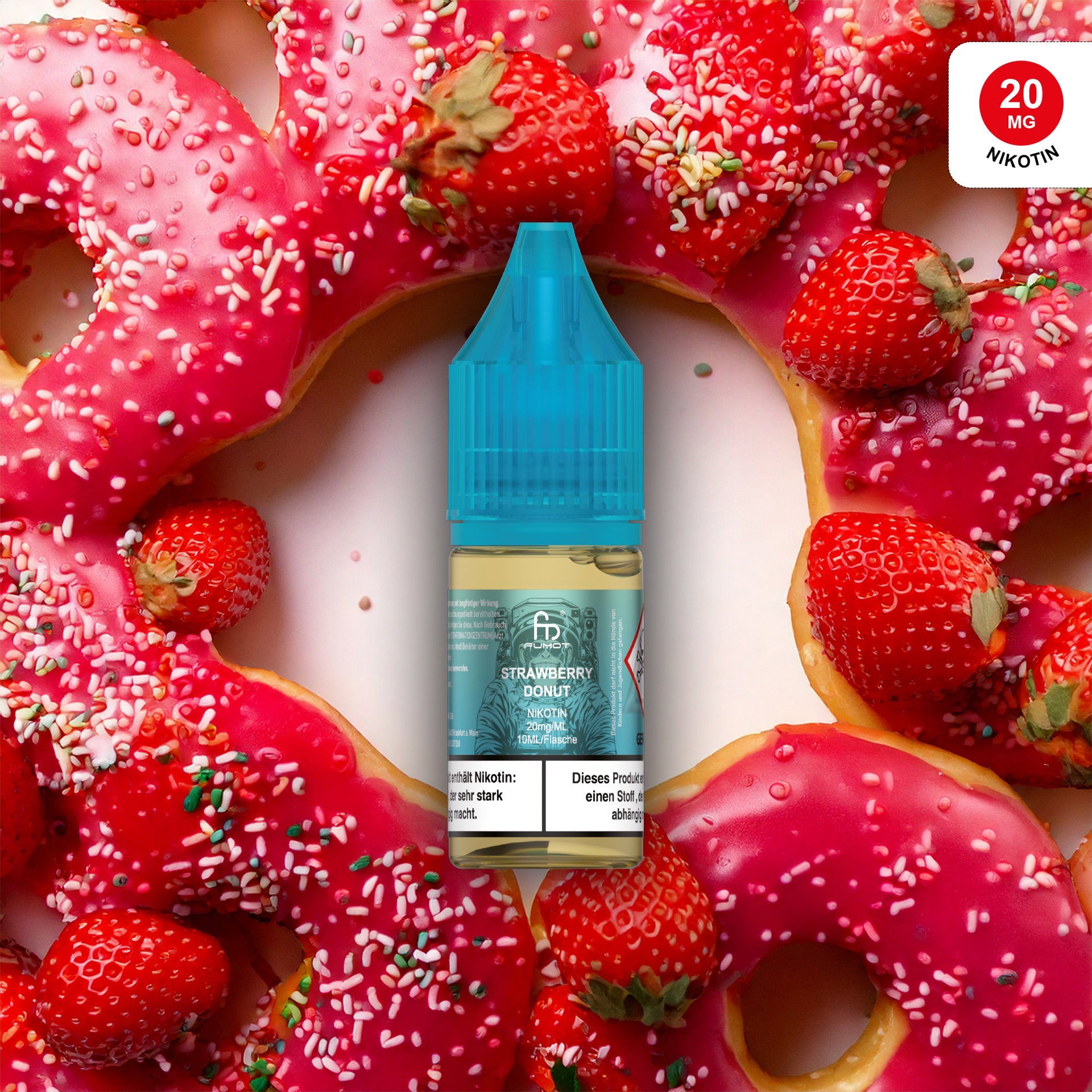 RandM Liquid Strawberry Donut 20mg – E-Liquid kaufen bei The House Of Smoke