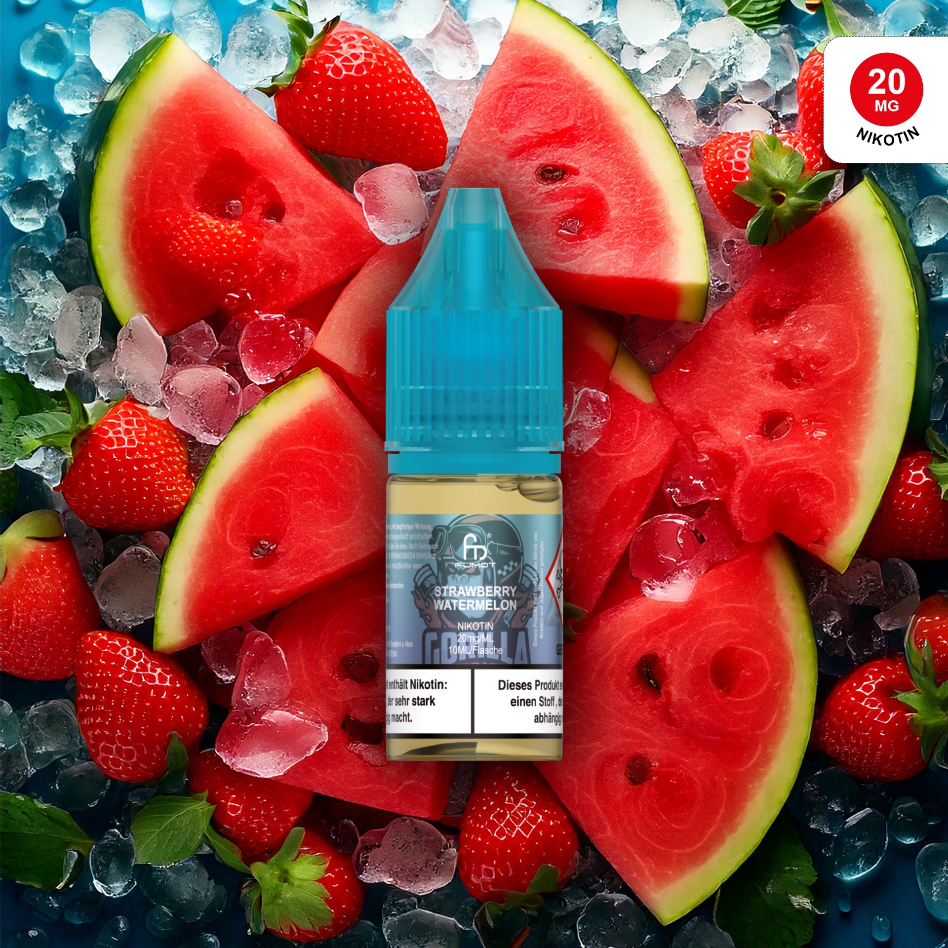 RandM Tornado Liquid Strawberry Watermelon 20 mg – Nikotinsalz E-Liquid kaufen bei The House Of Smoke